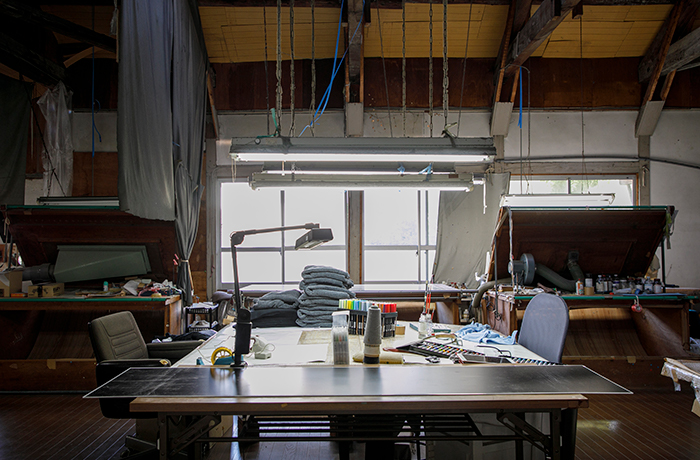 (有)アサオ修整 工場風景